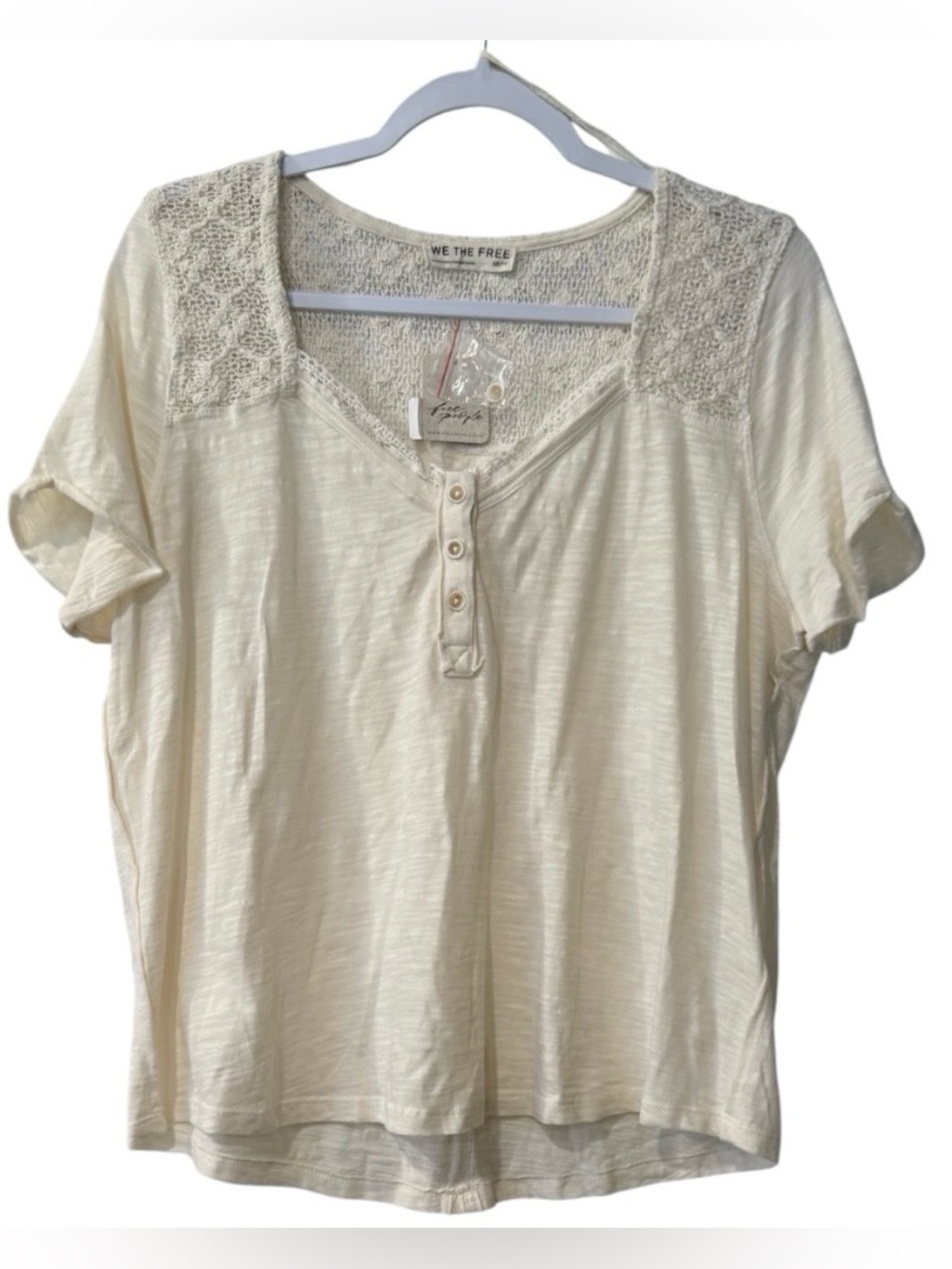 Free People We The Free Heirloom Henley